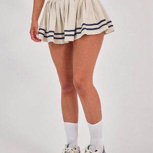 MUSERA Padelclub Print Pleated Tennis Skort Only