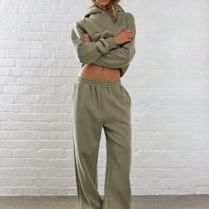 MUSERA Cuffed Oversized Joggers